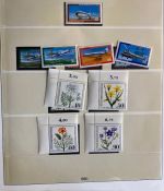 BERLIN 1949-1990 Sammlung postfrisch komplett Lindner Vordruck in 2 Ringbindern