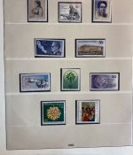 BERLIN 1949-1990 Sammlung postfrisch komplett Lindner Vordruck in 2 Ringbindern