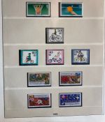 BERLIN 1949-1990 Sammlung postfrisch komplett Lindner Vordruck in 2 Ringbindern