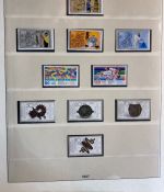 BERLIN 1949-1990 Sammlung postfrisch komplett Lindner Vordruck in 2 Ringbindern