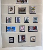 BERLIN 1949-1990 Sammlung postfrisch komplett Lindner Vordruck in 2 Ringbindern