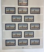 BERLIN 1949-1990 Sammlung postfrisch komplett Lindner Vordruck in 2 Ringbindern