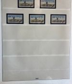 BERLIN 1949-1990 Sammlung postfrisch komplett Lindner Vordruck in 2 Ringbindern