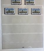 BERLIN 1949-1990 Sammlung postfrisch komplett Lindner Vordruck in 2 Ringbindern