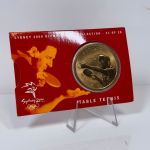 AUSTRALIEN 5 Dollar - Olympia 2000 Sydney - Tischtennis - Münze st