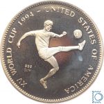 Zambia / Sambia 2000 Kwacha 1994 - FIFA WM 1994 - Fußballspieler - Proof PP