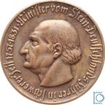Notgeld Westfalen, 10 Mark 1921, Minister von Stein, Bronze, Jäger N13