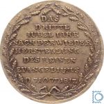 Nürnberg, Stadt - Martin Luther Medaille 1817 - 300 Jahre Reformatin -Henkelspur