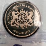 Numisbrief Frankreich Orient Express die letzt Reise Silber Medaille PP 1977 925