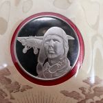 Numisbrief USA 1977 Der erste Atlantikflug von Charles Lindbergh Silbermedaille