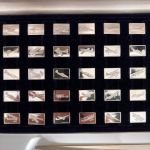 50x 2g SILBERBARREN - Sammlung berühmter Flugzeuge - 925 Silber + Infobroschüre