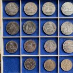 18x UdSSR Sowjetunion / Russland - 12 x 5 Rubel, 3 x 3 Rubel, 3 x 1 Rubel
