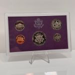 USA 1984 Mint Proof Set (0,91$) in Blister OVP - 5 Münzen