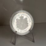 LIECHTENSTEIN 20 Euro 1996 - 190 jahre Liechtensteinische Souverenität - PP Kapsel