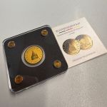 Goldmünze TSCHAD 2020 - 1/500 Oz Gold 999 - Frauenkirche / Dresden