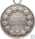 Schieß-Preismedaille Kaiser und König Wilhelm I. 1861 - Version zu 2 Talern (34 mm 29,6 g)
