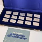 15x SILBERBARREN 446g 999 - Die berühmtesten deutschen Flugzeuge ≈30g pro Barren