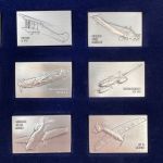 15x SILBERBARREN 446g 999 - Die berühmtesten deutschen Flugzeuge ≈30g pro Barren