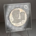 ITALIEN 10 Euro 2012 Silber - Michelangelo Europastern - PP in Kapsel
