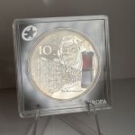 FRANKREICH 10 Euro 2016 Silber - Yves Saint Laurent Europastern - PP in Kapsel
