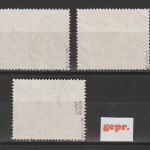 Berlin 1949, Michel Nr. 61-63 gestempelt, geprüft Schlegel BPP - Goethe
