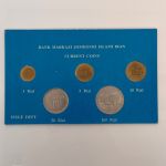 PERSIEN KMS Kursmünzsatz 1993 – 1 Rial - 100 Rial - Original in Umschlag