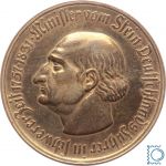 Notgeld Westfalen, 50 Millionen Mark 1923, Minister von Stein, Kupfer, J N27