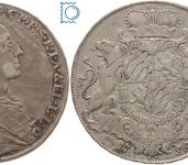 Bayern, Maximilian III. Joseph, Taler 1758, Wappentaler, Silber