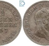 Brandenburg-Preussen, 2 1/2 Silbergroschen 1857 A, Friedrich Wilhelm IV. 1840-1861