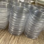 100 Münzkapseln 32,5mm, geeignet für 10 € / 20 € Deutschland, 10 DM, gebraucht