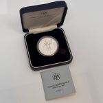 LITAUEN 50 Litu 1996 - XXVI. Olympische Spiele in Atlanta - Silbermünze PP