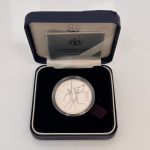 LITAUEN 50 Litu 1996 - XXVI. Olympische Spiele in Atlanta - Silbermünze PP