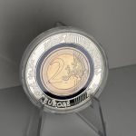 San Marino 2 Euro 2020 - Heiliger Marinus in Polymerring - st
