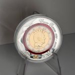 Monaco 2017 2 Euro st - Gracia Patria in Polymerring - in Kapsel