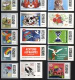 BRD / BUND selbstklebende Briefmarken 2000-2024 postfrisch komplett - AUSSUCHEN