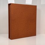 SAFE SKAI Ringbinder Favorit 704 Hellbraun Leder mit Kassette gebraucht