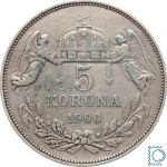 Österreich 5 Korona 1900 KB Kremnitz | Franz Joseph I. | Haus Habsburg