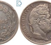 Frankreich, 5 Francs, 1831 D Lyon, Louis Philippe (1830-1848)