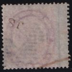 Großbritannien MiNr. 13 Z mit Breitrand gestempelt – Königin Viktoria Wz. 4 Z