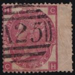 Großbritannien MiNr. 28 Pl. 5 Breitrand gestempelt A25 Malta abroad – Viktoria