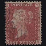 Großbritannien MiNr. 8 B gez. K 14 – Königin Viktoria Oktober 1850