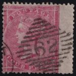 Großbritannien MiNr. 13 Z mit Breitrand – Königin Viktoria Januar 1857