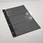 PHILSWISS Krause Ringbinder BRIEFTAUBE für Postkarten + 33 Hüllen
