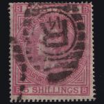 Großbritannien MiNr. 35 Pl. 1 gestempelt – Königin Viktoria 1.7.1867