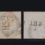 Großbritannien MiNr. 84a + 84c gestempelt – Königin Viktoria Postage & Revenue