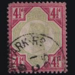 Großbritannien MiNr. 92 gestempelt – 50 Jahre Regentschaft Königin Viktoria