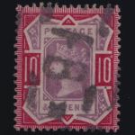 Großbritannien MiNr. 96 gestempelt – 50 Jahre Regentschaft Königin Viktoria