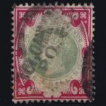 Großbritannien MiNr. 101 gestempelt – Königin Viktoria 11. Juli 1900