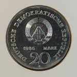 DDR Numisbrief 20 Mark 1986 - Gebrüder Grimm - Worbes 35b - SEHR SELTEN!