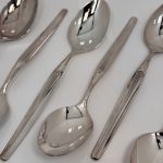 WMF MADRID 90er Silberauflage - 6x Löffel / Suppenlöffel - 20cm